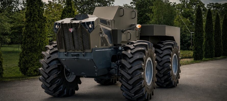 IRUM prezintă drona terestră autonomă IRON-690
