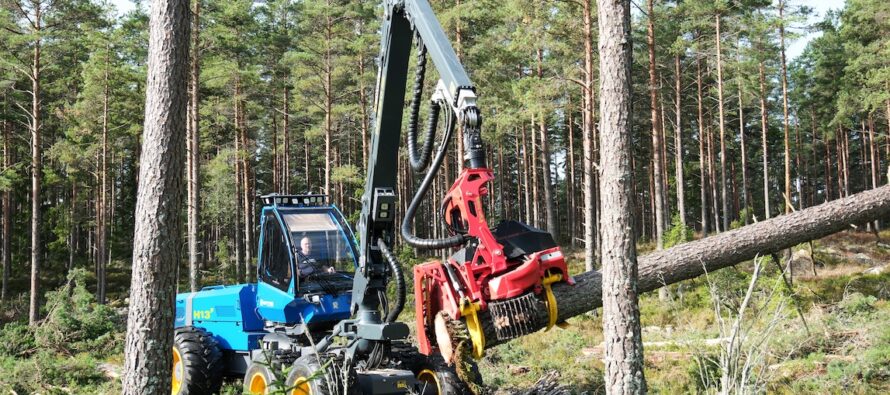 Rottne introduce noul harvester de clasă medie H13F