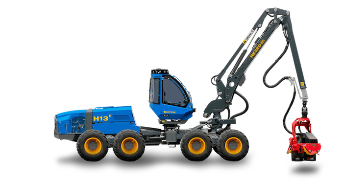 Rottne introduce noul harvester de clasă medie H13F 