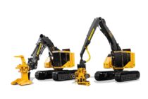 Tigercat lansează seria ușoară și compactă de utilaje forestiere pe șenile 820