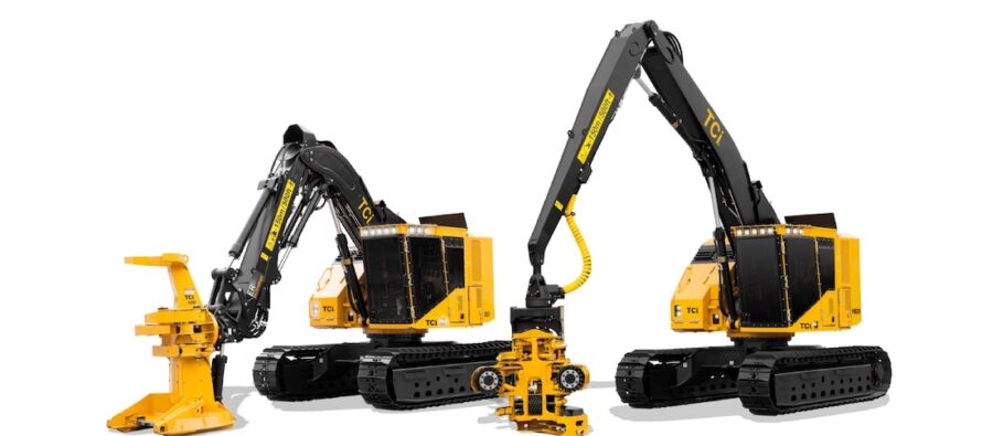 Tigercat lansează seria ușoară și compactă de utilaje forestiere pe șenile 820