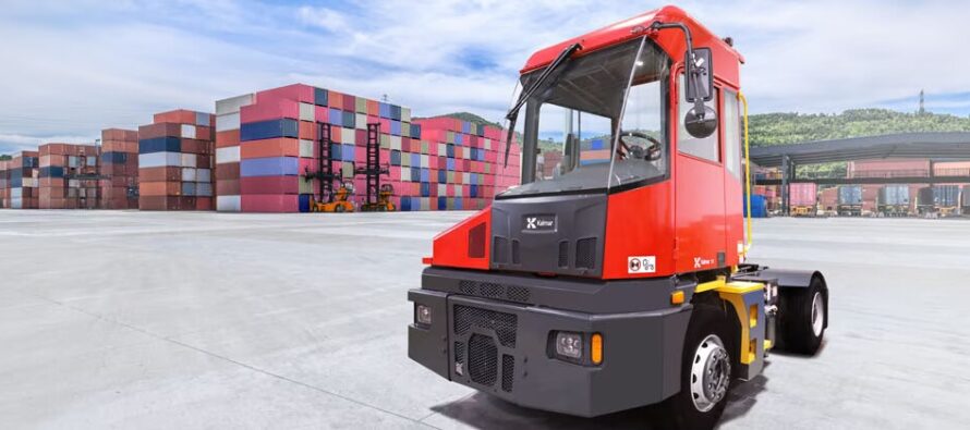 Kalmar launches the upgraded T2i terminal tractor and starts its manufacturing in Shanghai