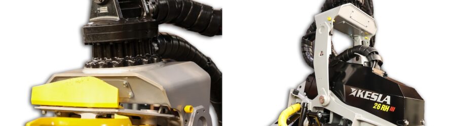 Kesla introduces the new BB360 rotator for harvester heads