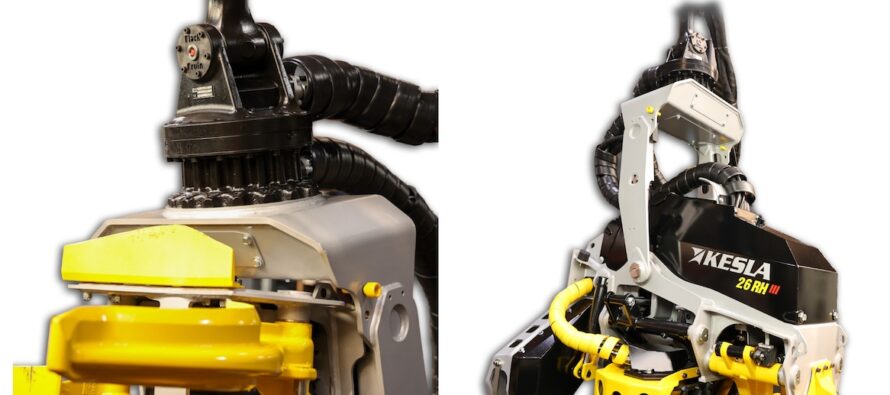 Kesla introduces the new BB360 rotator for harvester heads