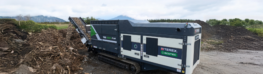Terex Ecotec prezintă tocătorul de deșeuri TSS 390 Plus