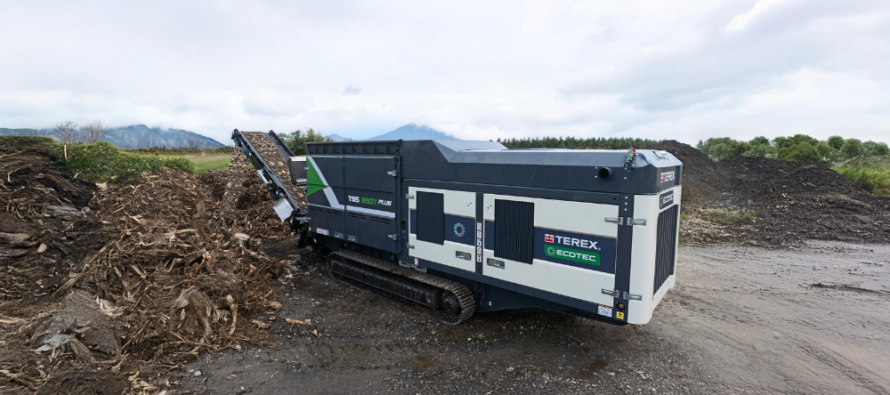 Terex Ecotec prezintă tocătorul de deșeuri TSS 390 Plus