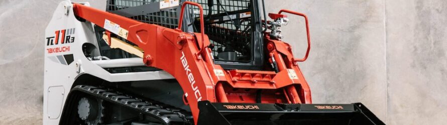 Takeuchi prezintă noul încărcător compact pe șenile TL11R3