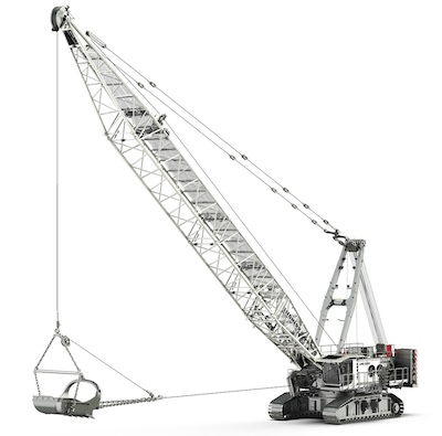 Liebherr prezintă noul excavator cu draglină LMD 1200