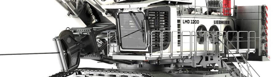 Liebherr prezintă noul excavator cu draglină LMD 1200