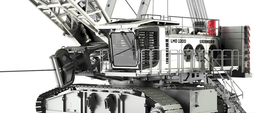 Liebherr prezintă noul excavator cu draglină LMD 1200