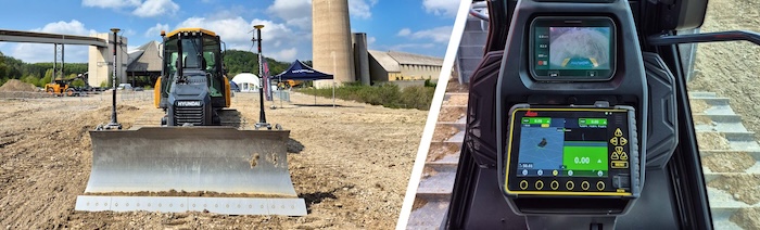Hyundai și Leica Geosystems fac disponibil sistemul 3D machine control pe buldozerul HD130A