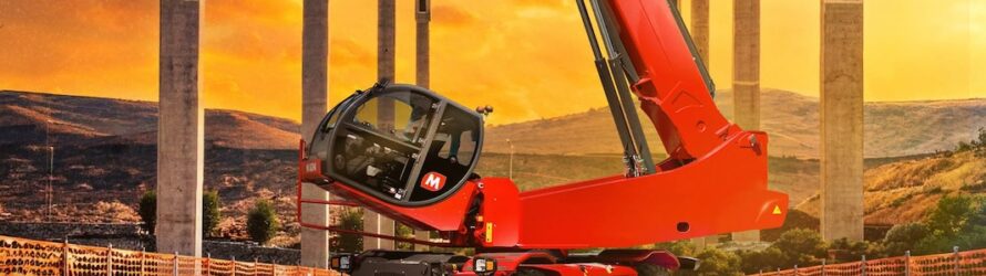 Magni TH prezintă noul telehandler rotativ RTH 8.46 TC