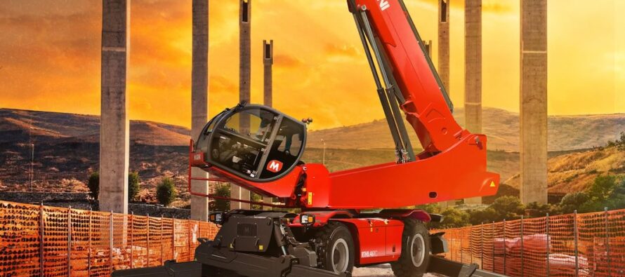 Magni TH prezintă noul telehandler rotativ RTH 8.46 TC