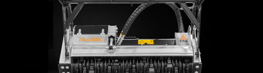 FAE introduces the BL4/SSL forestry mulcher for skid steers up to 135 hp