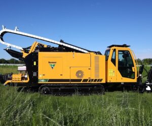 The new Vermeer D60S horizontal directional drill delivers power, efficiency and operator comfort