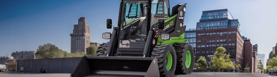 Skid steer-ul electric ELISE 500 de la FIRSTGREEN este acum pe piață