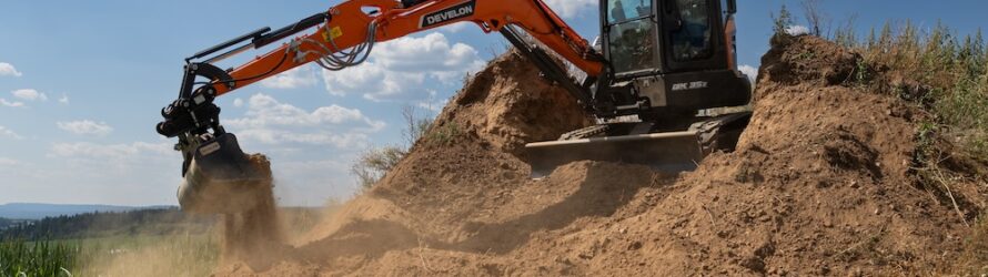 Develon a lansat noul miniexcavator modernizat DX35Z-7