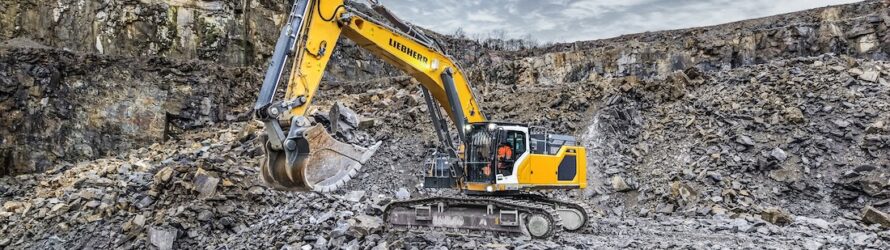 Steinexpo 2026: Liebherr lansează în premieră mondială o gamă de excavatoare pe șenile în clasa de 50 tone