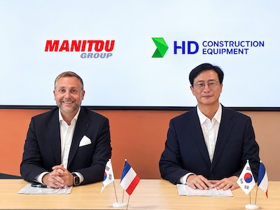 Parteneriat între Manitou Group și HD Construction Equipment 