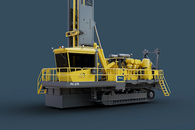 Epiroc lansează noua instalație de foraj Pit Viper 276