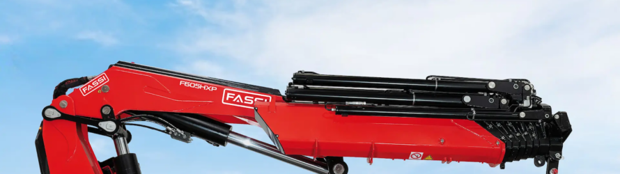 Fassi introduces the lightest and most compact model in the TECHNO range