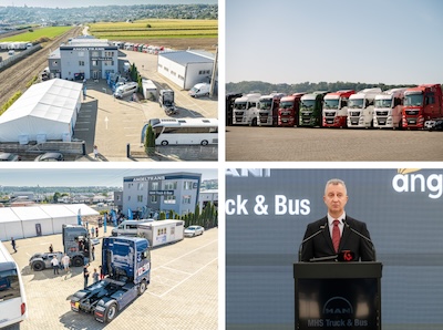 MHS Truck & Bus Group, dealer MAN în România, a inaugurat al 6-lea partener de service autorizat MAN la nivel național