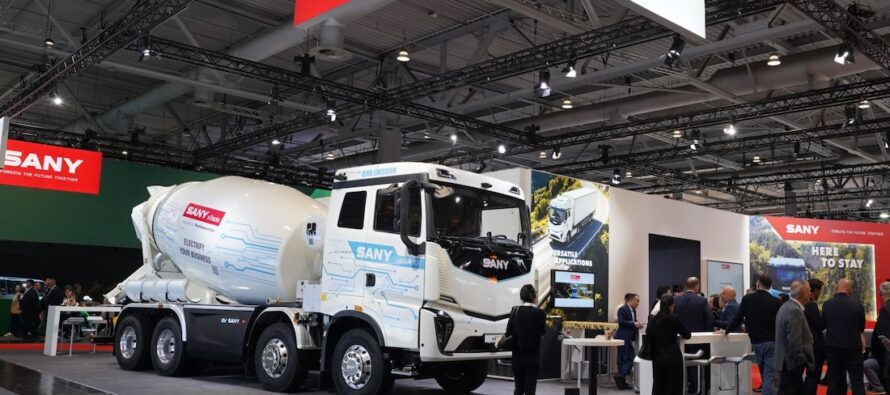 SANY TRUCK debuts production-ready electric truck portfolio at IAA Transportation 2026