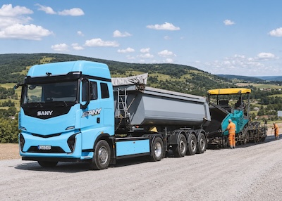 SANY TRUCK a expus în premieră la IAA 2026 gama de camioane electrice gata pentru producția de serie