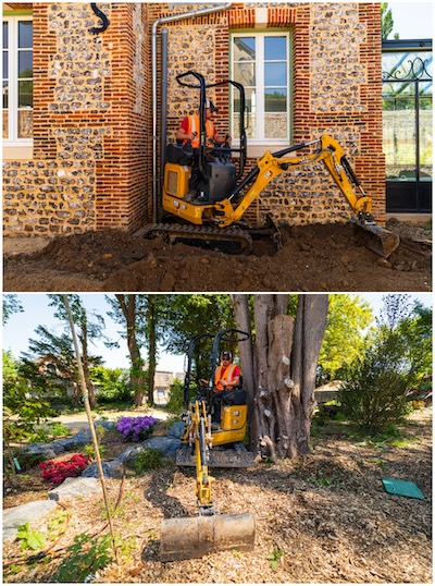 Noul miniexcavator Cat 301 cu rază compactă excelează în spații înguste 