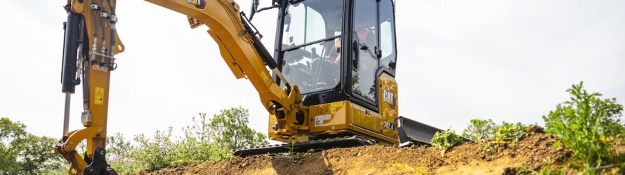 New Cat 302.4 Compact Radius and 302.6 mini excavators offer enhanced performance