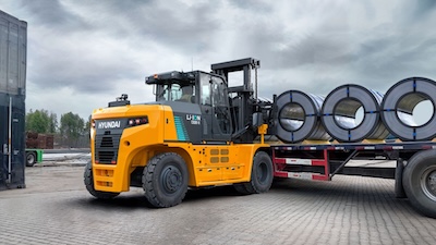 Hyundai Material Handling completează gama de stivuitoare electrice cu capacități între 4 și 18 tone 