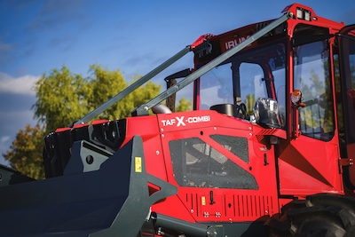 IRUM a lansat la Interforst noul concept de tractor forestier TAF X-Combi, dezvoltat în România 