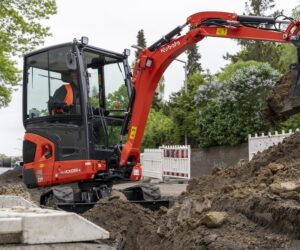 Kubota lansează miniexcavatoarele compacte KX016-5 și KX019-5 de generație nouă