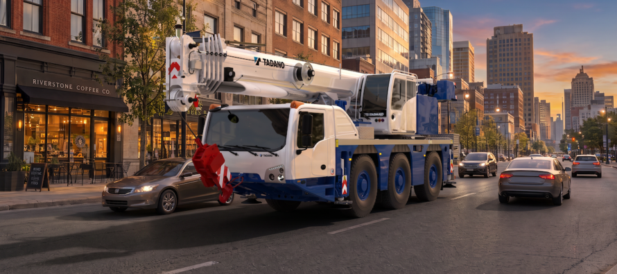 Noua macara Tadano AC 3.060-2: puternică și versatilă